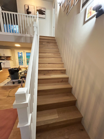 stair renovation construction